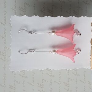 "Pink Dust" Earrings
